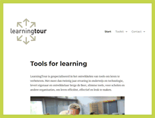 Tablet Screenshot of learningtour.nl